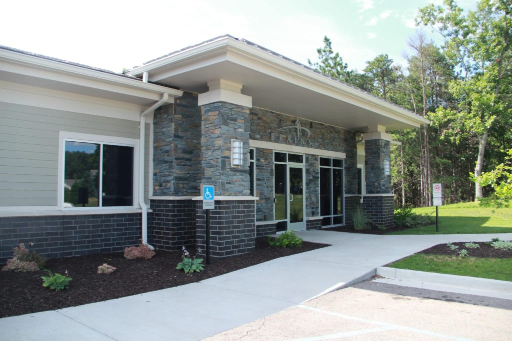 brains exterior building image