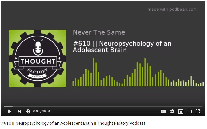 Neuropsychology of and Adolescent Brain graphic