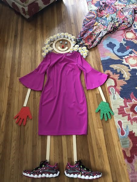 clothes and stick person